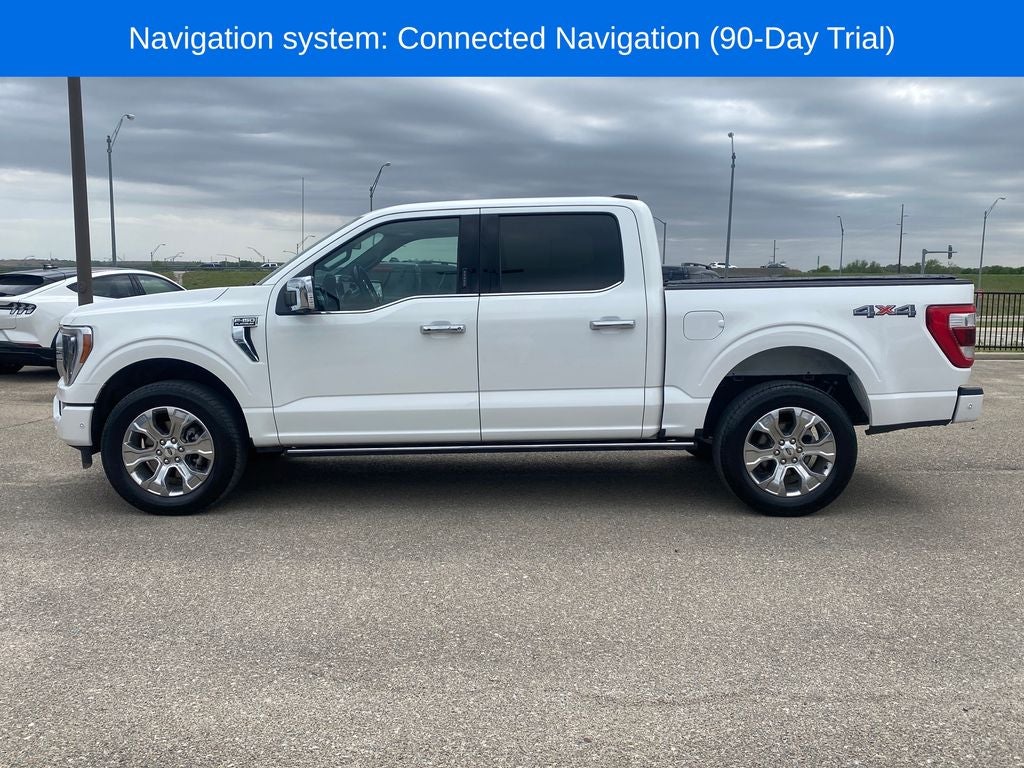 2021 Ford F-150 — rear three-quarter view