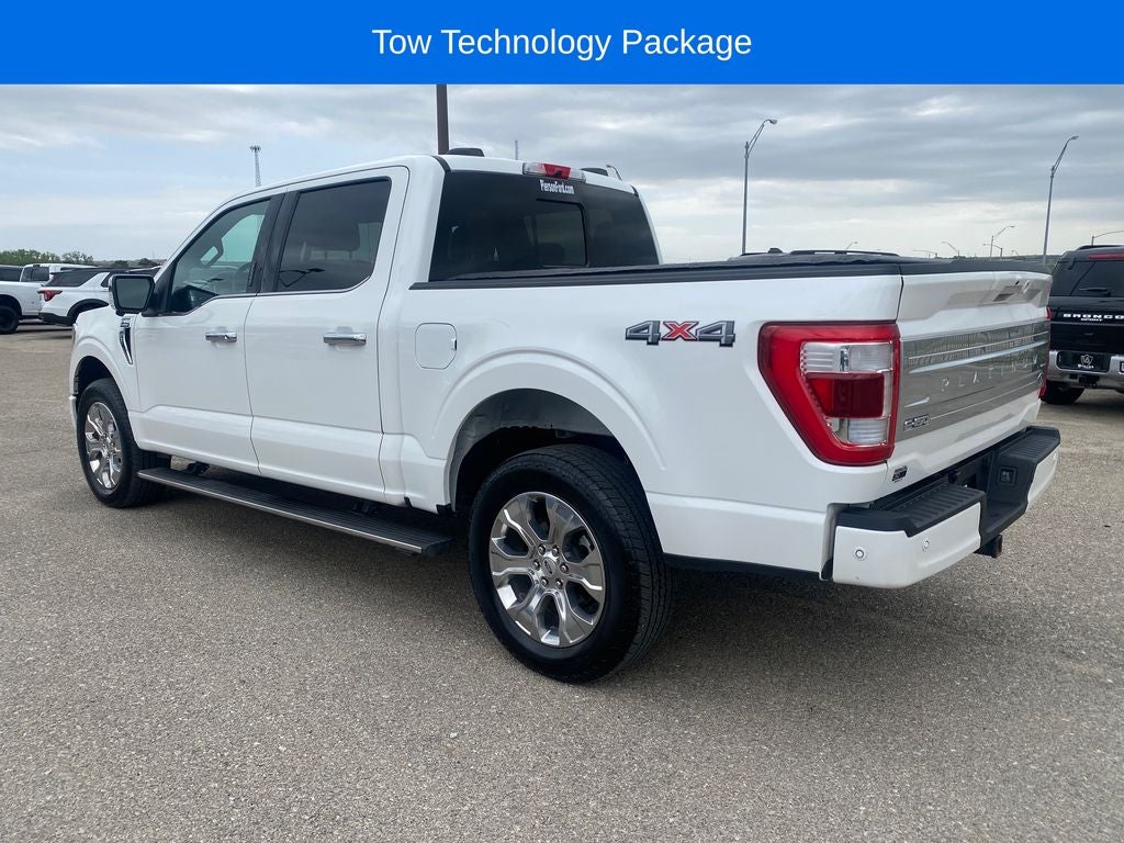 2021 Ford F-150 — interior view