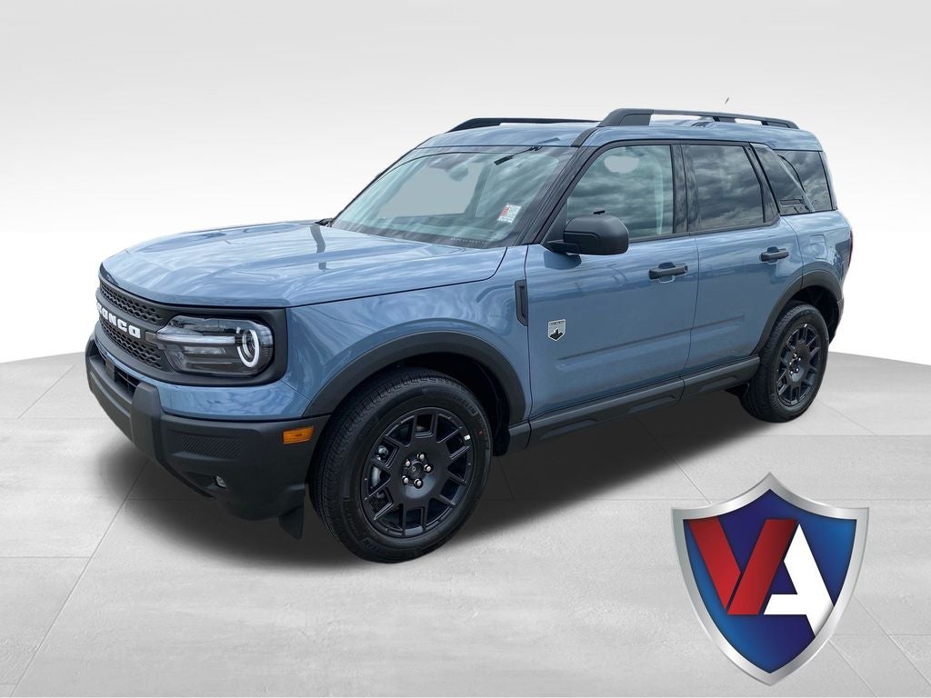 2026 Ford Bronco Sport Big Bend in Azure Gray Metallic — front three-quarter view