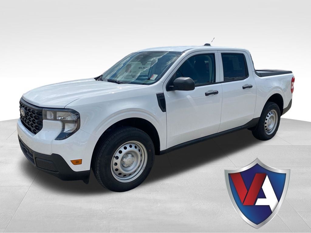 2026 Ford Maverick XL in Oxford White — front three-quarter view