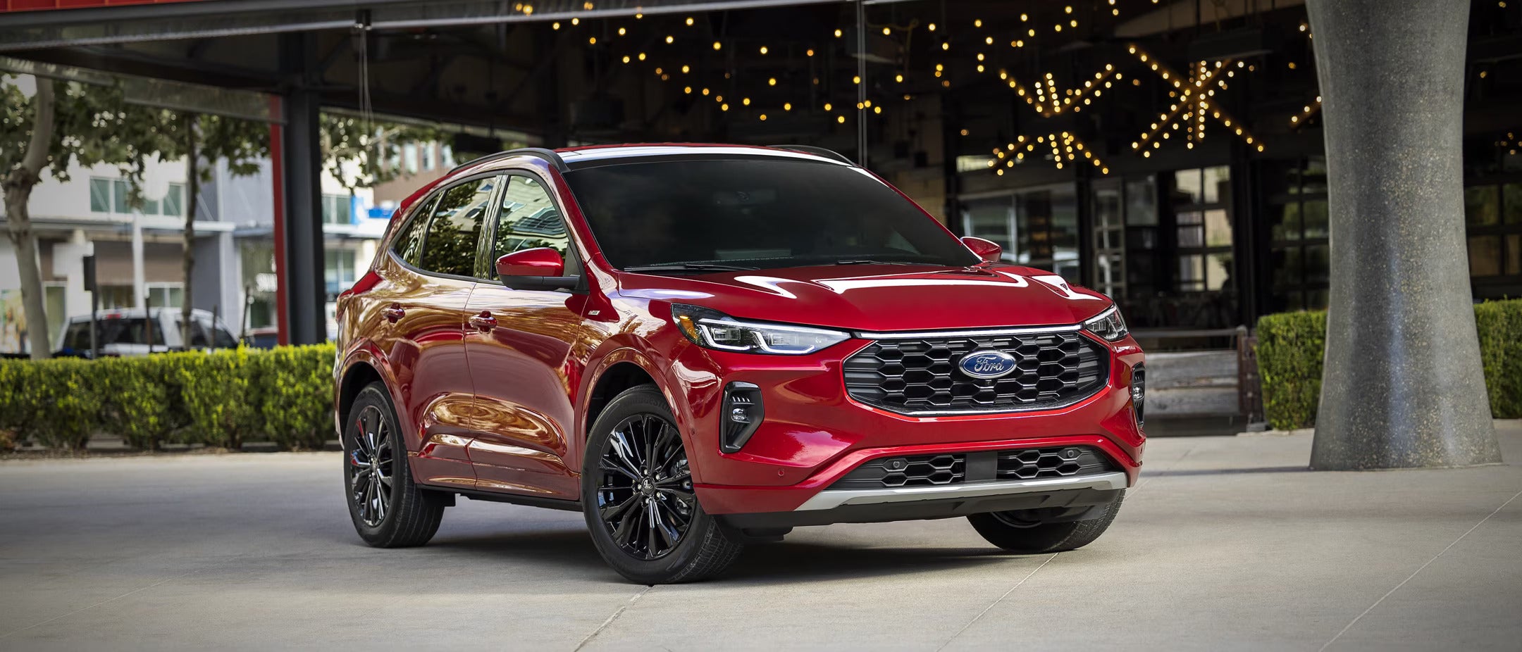 a red 2025 ford escape